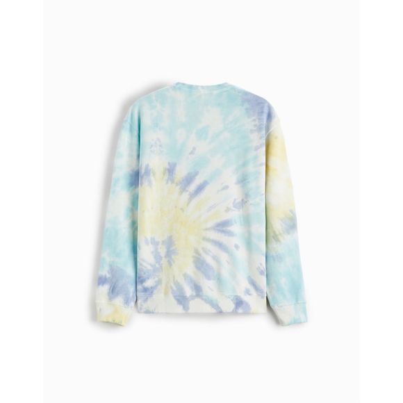 Zara Men’s Tie-Dye Print Sweatshirt Size L - Picture 2 of 7